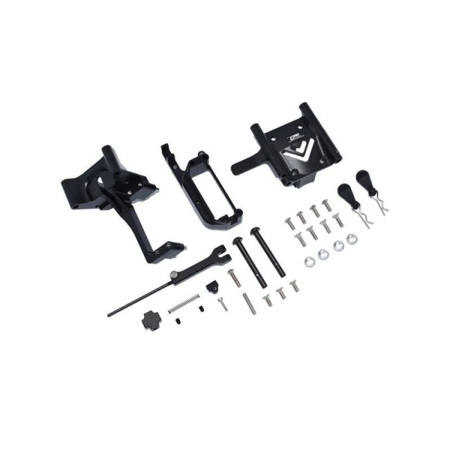 ALUMINUM HANDBRAKE KIT + CENTER DIFFERENTIAL COVER -31PC SET