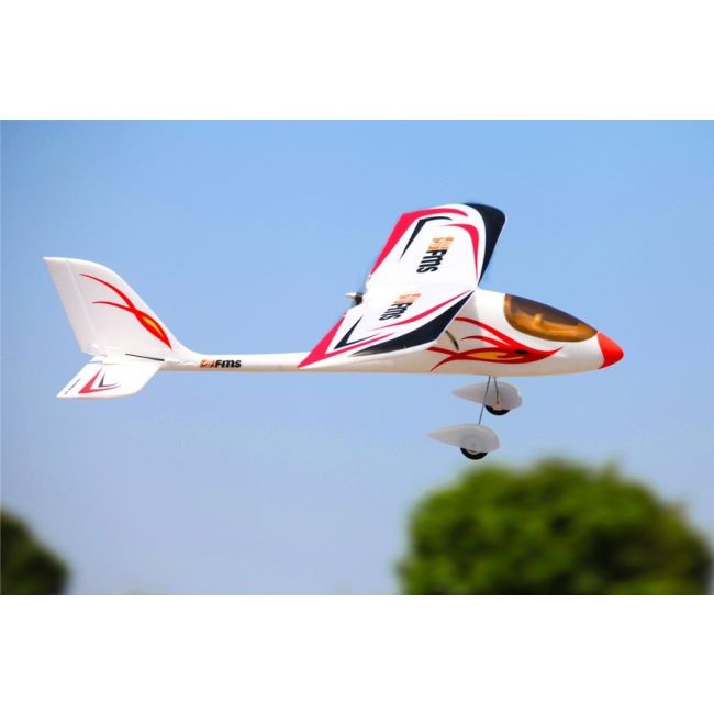 FMS Red Dragonfly RTF incl. 2.4GHz afstandsbediening - 90 cm