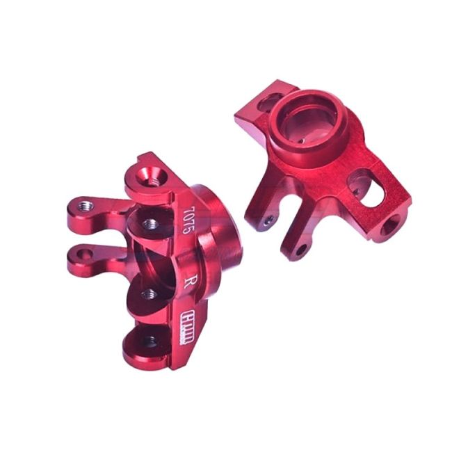 Lenkhebel 7075-T6 Aluminium hinten rot