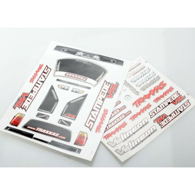 koop Stickervel Stampede VXL by Traxxas for only € 12,95 in TRX 3500 tot 3999 at Bliek Modelbouw, Bliek Modelbouw. Beschikbaar