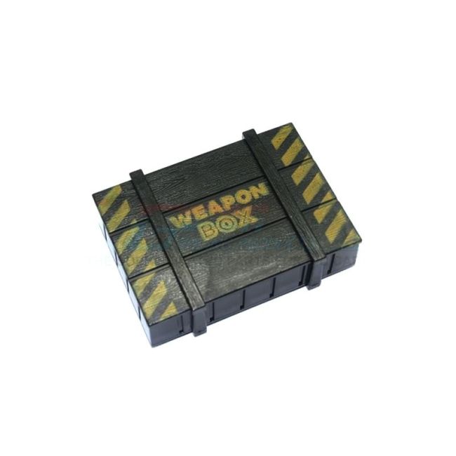 SCALE ACCESSORIES: WEAPON BOX FOR 1:10 SCALE -1PC SET