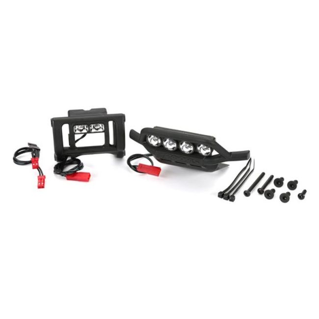 koop LED-verlichtingsset compleet (met bumper v/h + BEC Y-kabel) by Traxxas for only € 46,95 in TRX 3500 tot 3999, Bodies, Led Verlichting at Bliek Modelbouw, Bliek Modelbouw. Beschikbaar