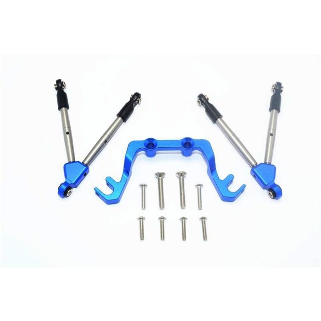 ALUMINUM FRONT TIE RODS WITH STABILIZER FOR C HUB -11PC SET