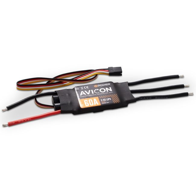 D-Power AVICON 60A S-BEC Brushless Regler