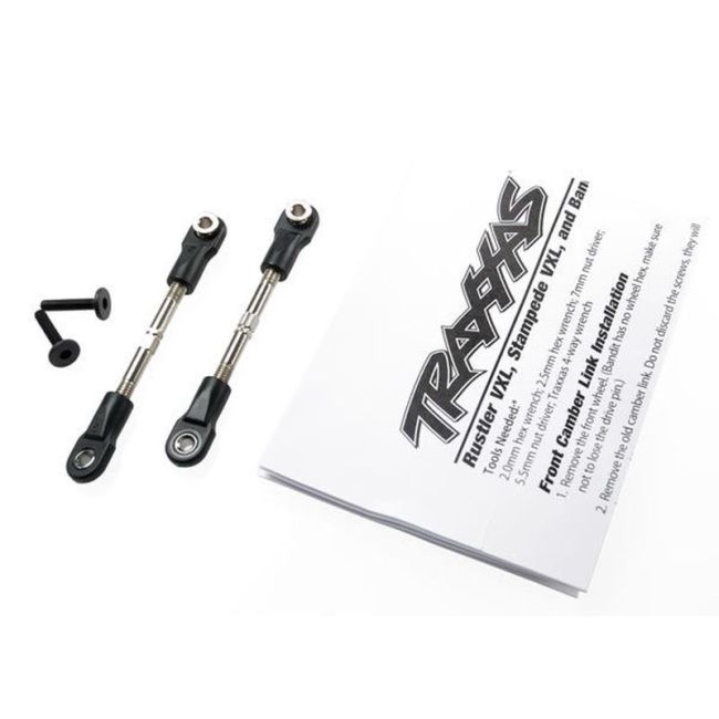 koop Camber spoorstang standaard 67mm voor l/r by Traxxas for only € 8,95 in TRX 2000 tot 2699, Ophanging / koppelingen, Turnbuckles & Threaded Rods, Voorwielophanging en stuurinrichting at Bliek Modelbouw, Bliek Modelbouw. Beschikbaar