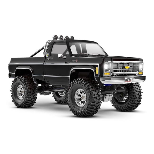 TRAXXAS TRX-4M Chevy K10 4x4 gelift zwart 1/18 Crawler RTR