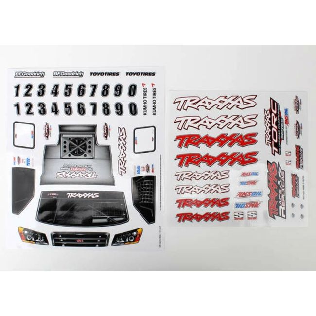 koop Stickervel 1/16 Slash by Traxxas for only € 8,95 in TRX 7000 tot 7999 at Bliek Modelbouw, Bliek Modelbouw. Beschikbaar