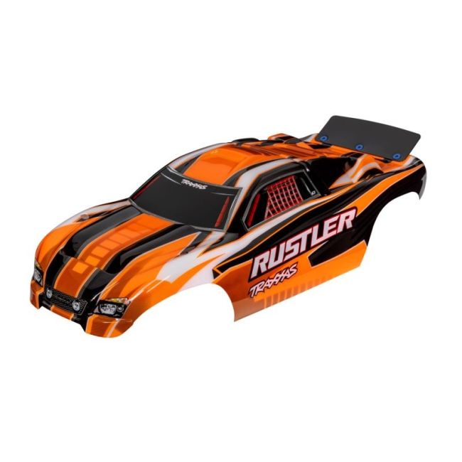 Rustler oranje body met sticker