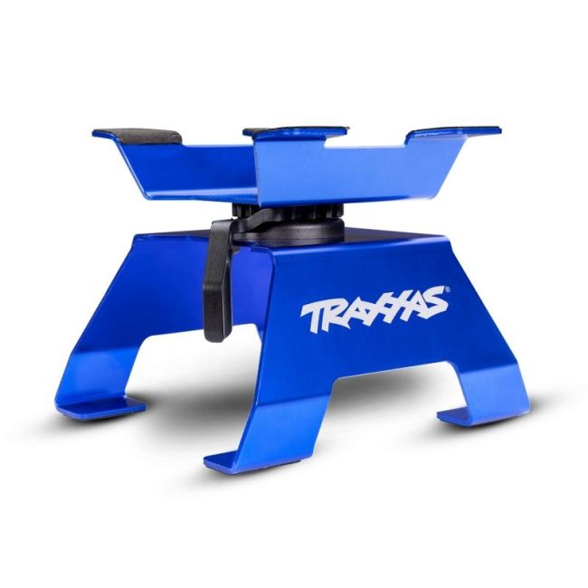 koop Car stand aluminum 1/10-1/8 blue by Traxxas for only € 44,95 in Gereedschap, Traxxas onderdelen at Bliek Modelbouw, Bliek Modelbouw. Beschikbaar