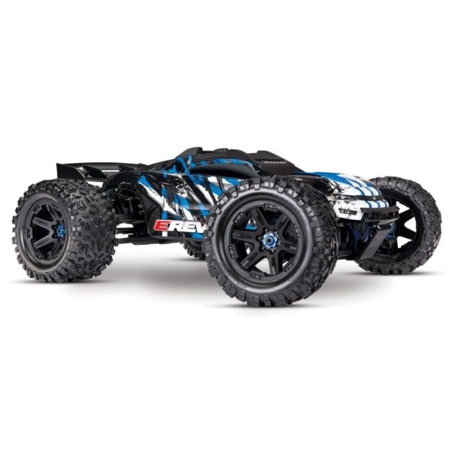 TRAXXAS E-Revo BL 2.0 4x4 VXL blau RTR ohne Akku/Lader