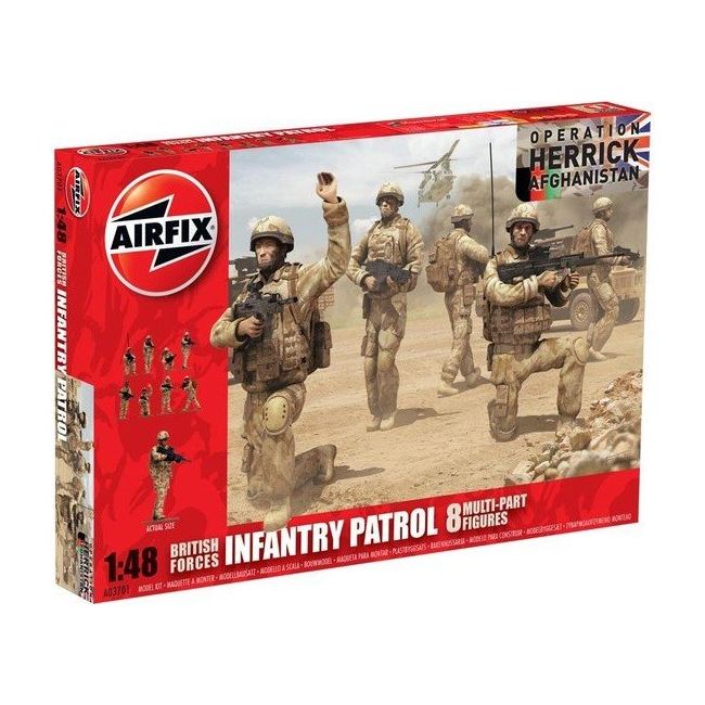 Airfix: Infantry Patrol 8 Multi-Part Figures