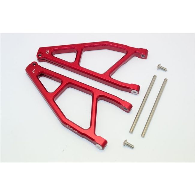 ALUMINUM REAR UPPER ARMS -1PR red