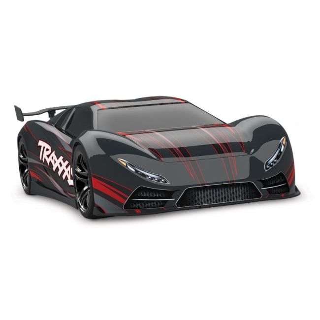 TRAXXAS X0-1 Supercar schwarz RTR ohne Akku/Lader