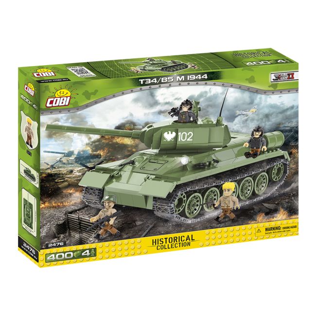 Cobi 400 Pcs Small Army /2476/ T34/85 M 1944