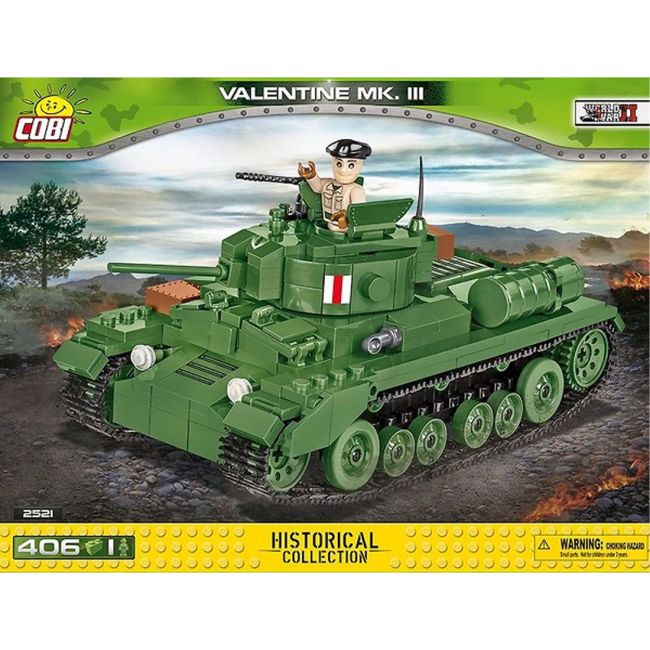 Cobi 405 Pcs Small Army /2521/ Infantry Tank Mk. Iii