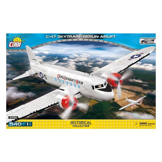 Cobi 550 Pcs Small Army /5702/ Douglas C-47 Berlin Ai