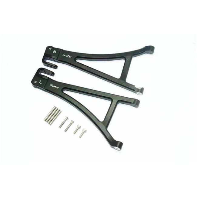 ALUMINUM FRONT LOWER SUSPENSION ARM -10PC SET black