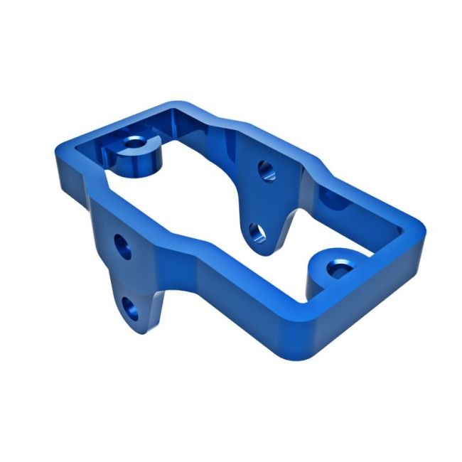 koop Servo mount 6061-T6 aluminum blue by Traxxas for only € 27,95 in TRX 9000 tot 9999, Zenders, batterijen en opladers, Motoren en Elektronica, Led Verlichting, Chassis en Attachments at Bliek Modelbouw, Bliek Modelbouw. Beschikbaar