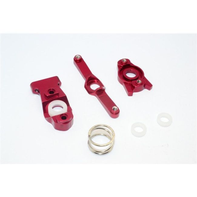 ALLOY STEERING ASSEMBLY - 3PCS SET red