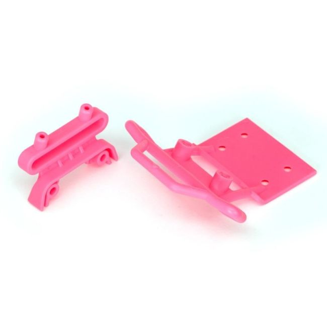 koop SLVR bumper met houder voorop roze by Traxxas for only € 5,95 in TRX 3500 tot 3999 at Bliek Modelbouw, Bliek Modelbouw. Beschikbaar