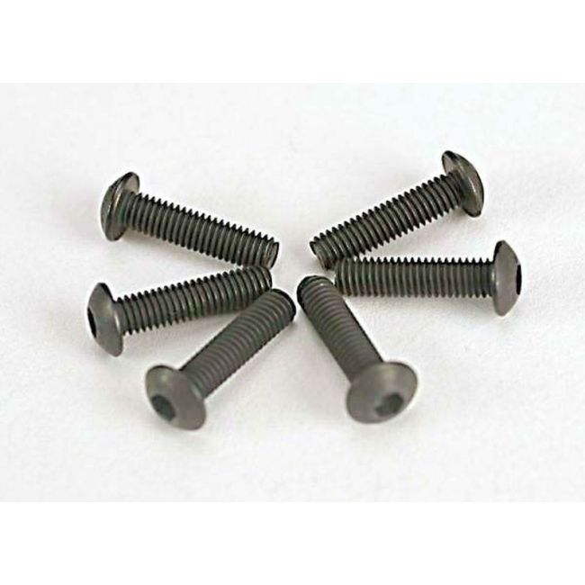 Rondkopschroef 3x12mm met binnenzeskant (6)