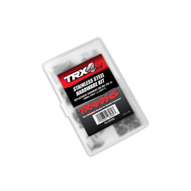 koop Beslagset RVS, schroevenset compleet by Traxxas for only € 33,95 in TRX 9000 tot 9999, Zenders, batterijen en opladers, Motoren en Elektronica, Led Verlichting, Hardware at Bliek Modelbouw, Bliek Modelbouw. Beschikbaar