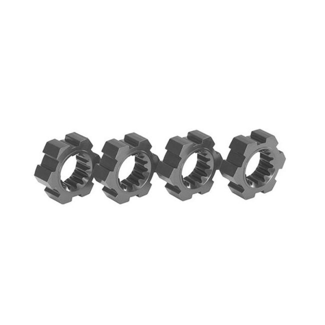 koop Wheel hub aluminum gray (4) by Traxxas for only € 22,95 in at Bliek Modelbouw, Bliek Modelbouw. Beschikbaar