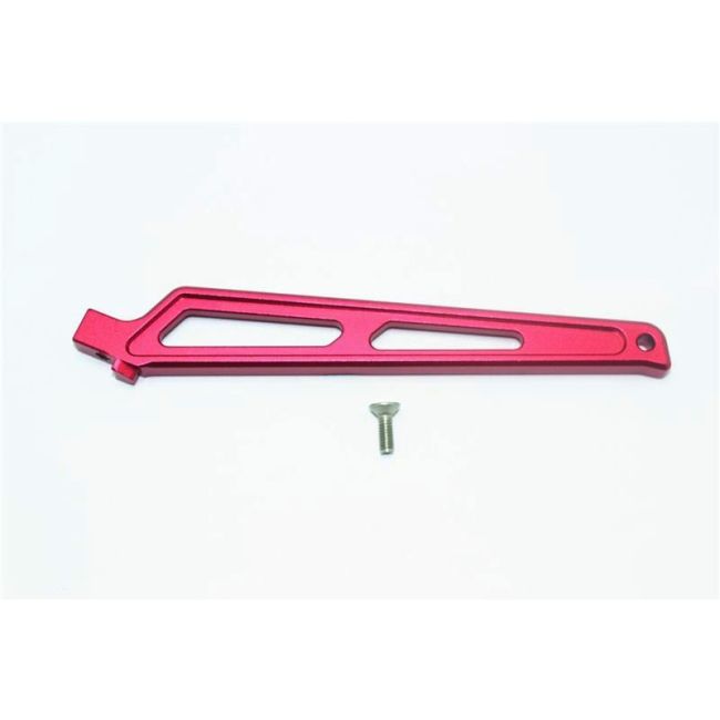 ALUMINUM REAR CHASSIS BRACE -2PC SET red