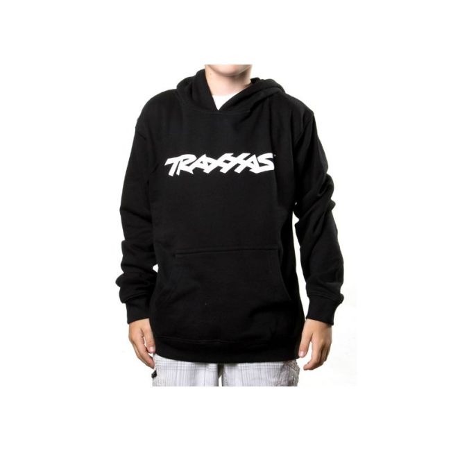 Hoodie zwart/Traxxas logo wit XL