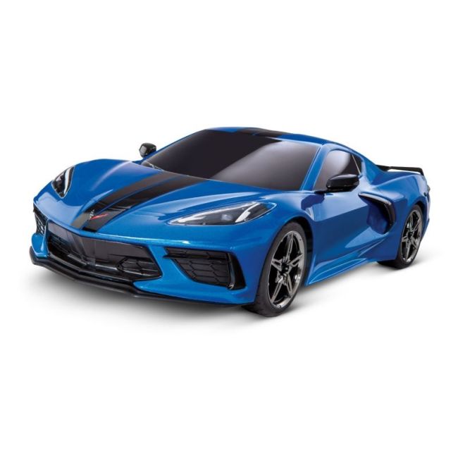 SLVR TRAXXAS 4Tec 3.0 Corvette C8 blue 1/9 sports car RTR