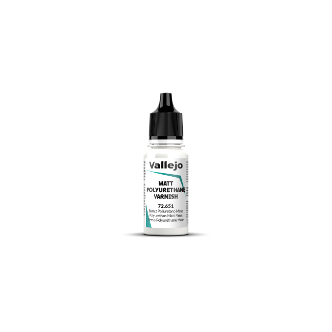 Vallejo Polyurethane Matt Varnish 18 ml - Auxiliary