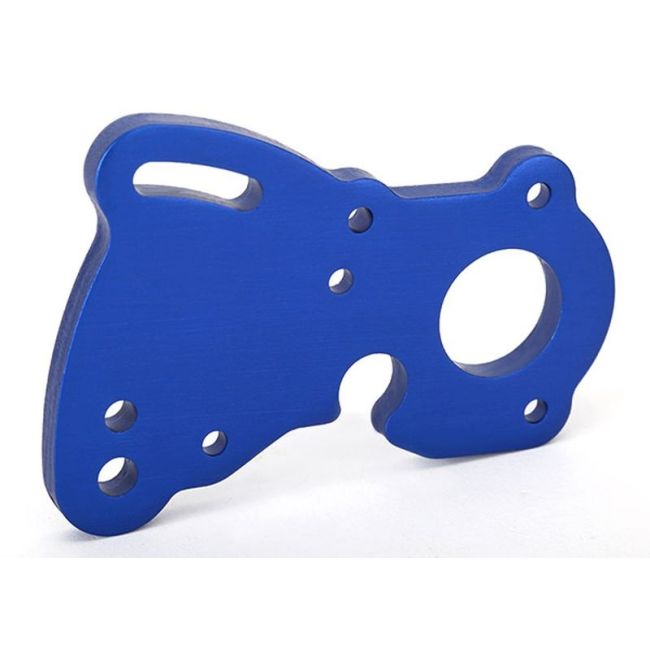 koop Motorplaat aluminium blauw by Traxxas for only € 14,95 in TRX 8500 tot 8999 at Bliek Modelbouw, Bliek Modelbouw. Beschikbaar