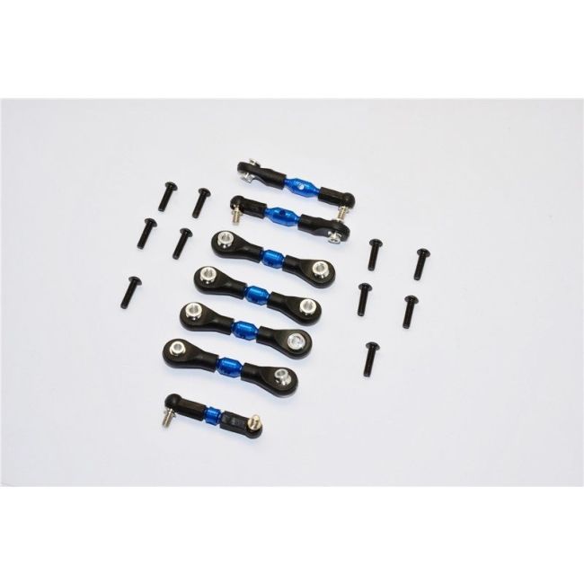 ALUMINIUM COMPLETED TIE ROD - 7PCS SET blue