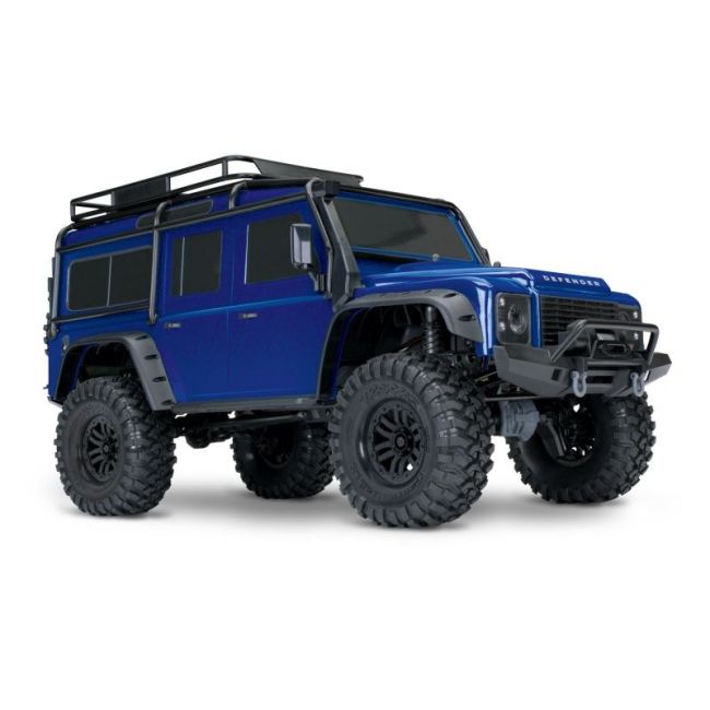 TRAXXAS TRX-4 LR Defender 4x4 metalic blauw RTR zonder Akku/Lader