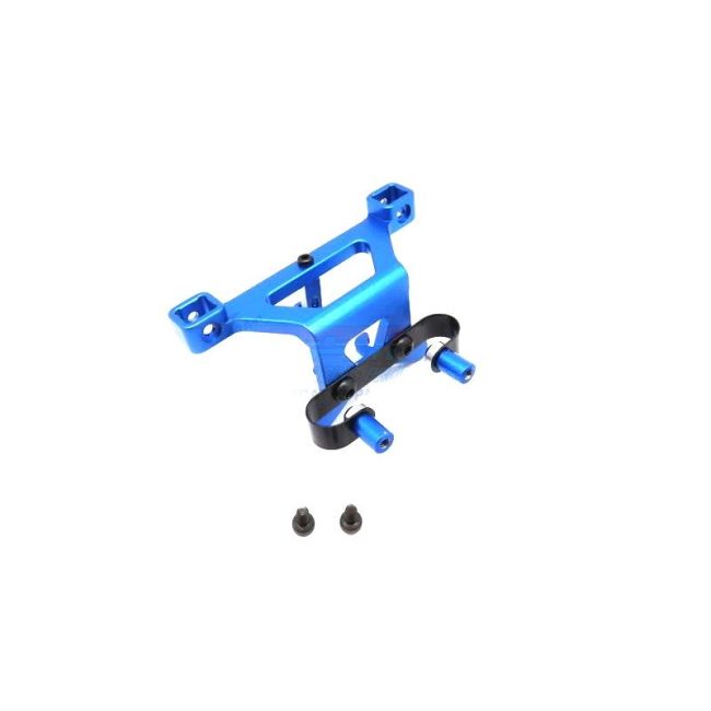 ALLOY FRONT BODY POST MOUNT WITH SCREW  - 1PC SET blue