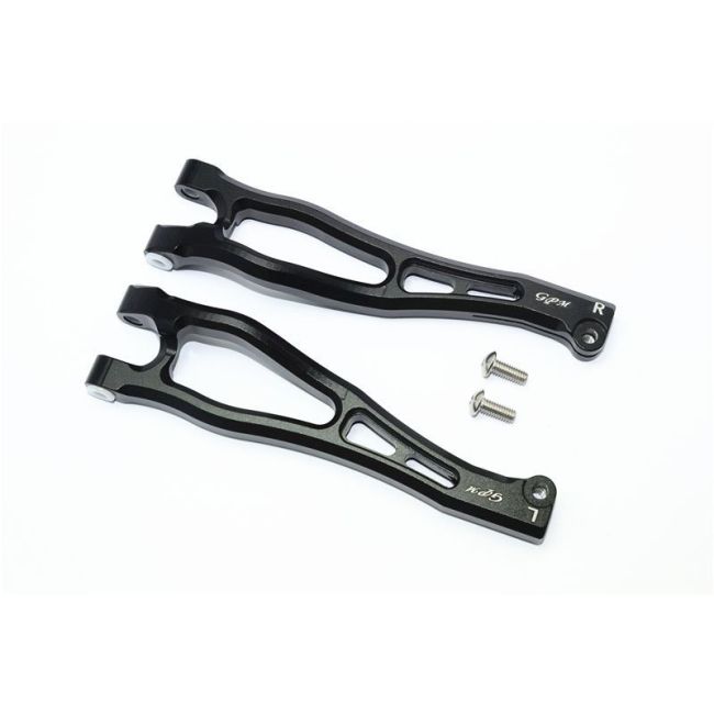 ALUMINUM FRONT UPPER ARMS -4PC SET black