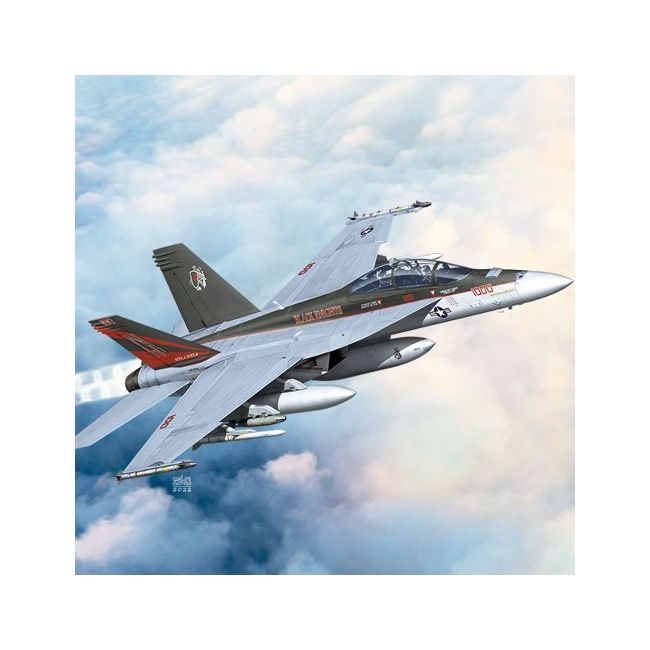 12577 USN F/A-18F VFA-154 Black Knights (Released Sep.2022)  