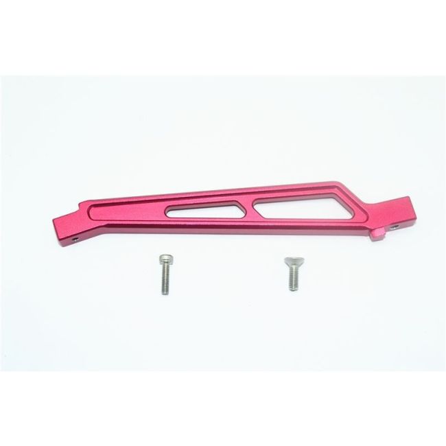 ALUMINUM FRONT CHASSIS BRACE -3PC SET red