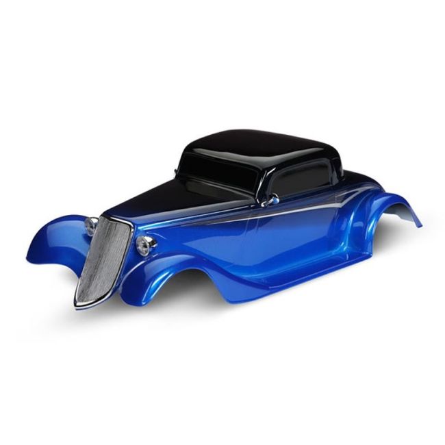 Body Factory Five '33 Hot Rod Coupe blauw met aanbouwdelen