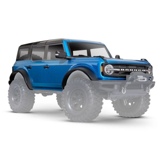 Carrosserie 2021 Ford Bronco blauw met aanbouwdelen