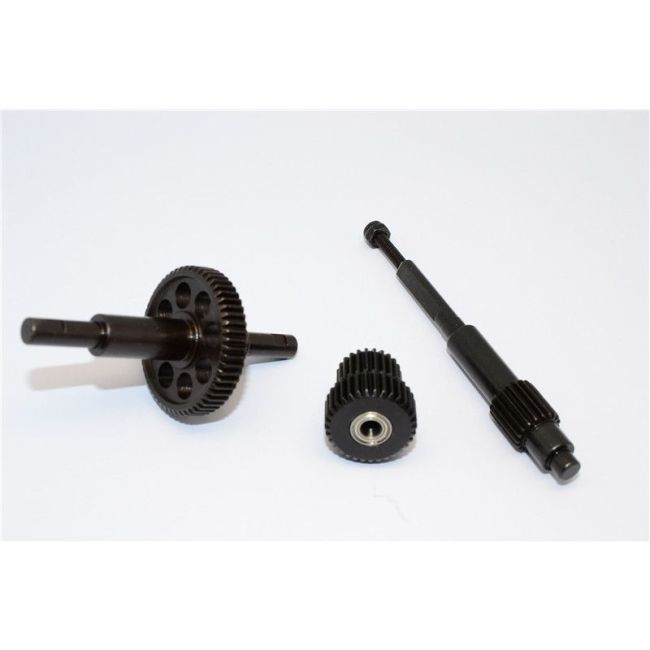 STEEL CENTER TRANSMISSION GEAR - 1SET black