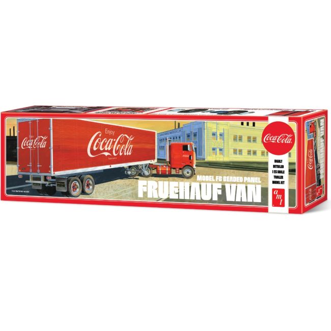 AMT COCA-COLA TRAILER 1/25