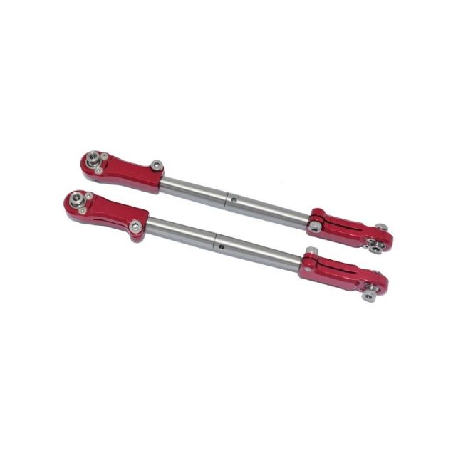 ALUMINUM+STAINLESS STEEL ADJUSTABLE FRONT STEERING TIE ROD