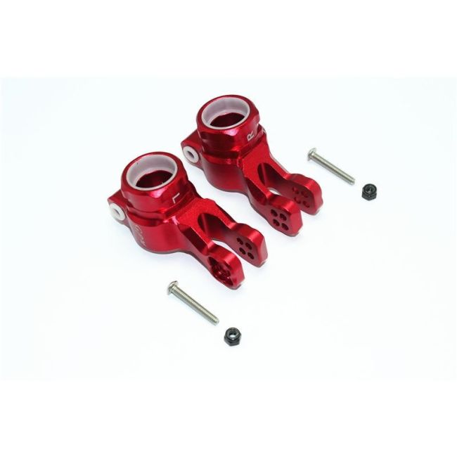 ALUMINUM REAR KNUCKLE ARM - 6PCS SET red