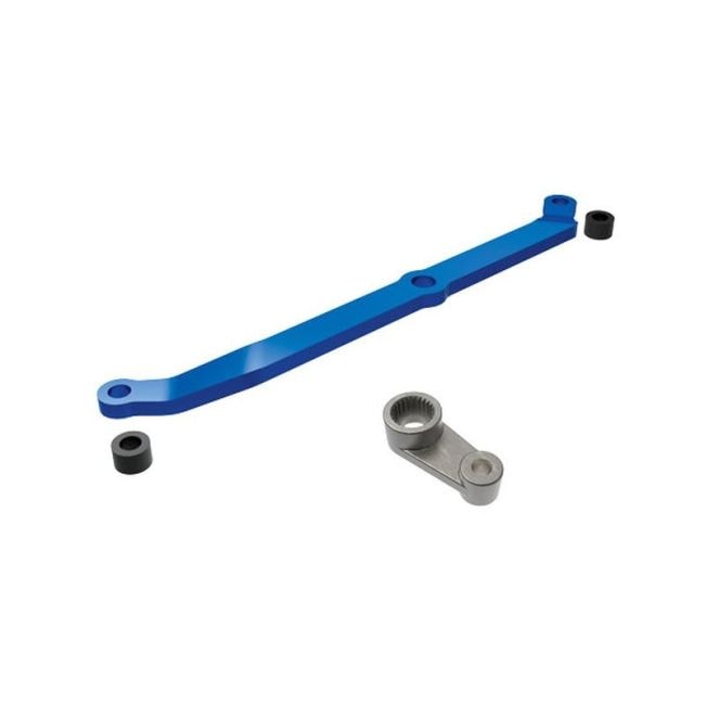 koop Steering plate 6061-T6 aluminum blue by Traxxas for only € 16,95 in TRX 9000 tot 9999, Zenders, batterijen en opladers, Motoren en Elektronica, Led Verlichting at Bliek Modelbouw, Bliek Modelbouw. Beschikbaar