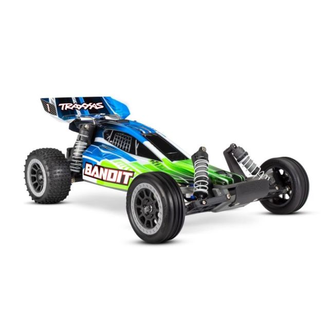 SLVR TRAXXAS Bandit groen 1/10 2WD Extreme Sports Buggy RTR