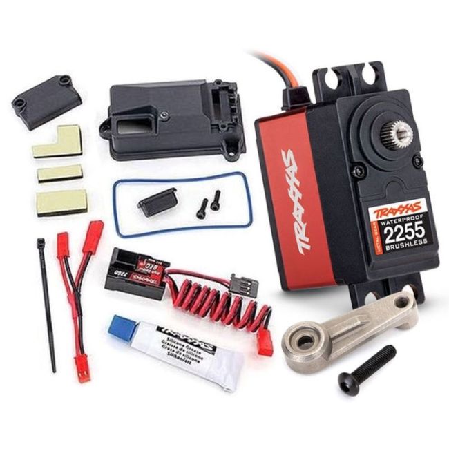 koop TRX2255-SET, Servo 2255 Power-Komplett-Set mit TRX2262+TRX8247X by Traxxas for only € 132,95 in Onderdelen en toebehoren, TRX 2000 tot 2699 at Bliek Modelbouw, Bliek Modelbouw. Beschikbaar