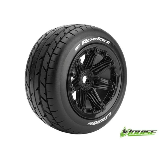 LOUISE, LT3286B, ST-ROCKET sport compound velg zwart