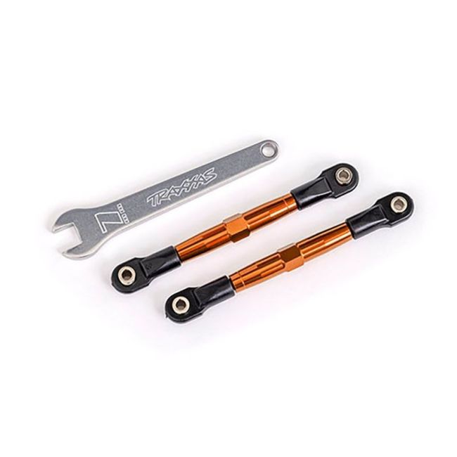 koop Toespoorstang 7075-T6 aluminium oranje 75mm voor l/r by Traxxas for only € 36,95 in TRX 2000 tot 2699, Ophanging, Ophanging / koppelingen, Turnbuckles & Threaded Rods at Bliek Modelbouw, Bliek Modelbouw. Beschikbaar