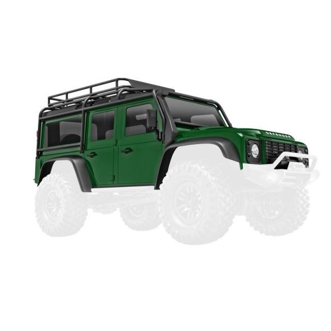 Carrosserie TRX-4M Defender groen compleet